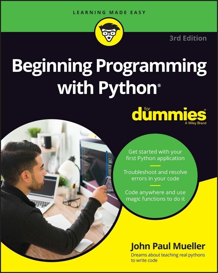 Beginning Programming with Python For Dummies main product photo