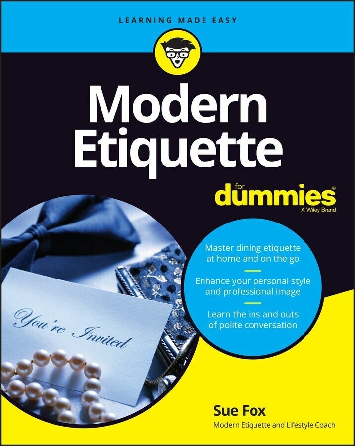 Modern Etiquette For Dummies main product photo