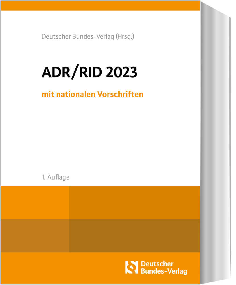 ADR / RID 2023 mit nationalen Vorschriften main product photo