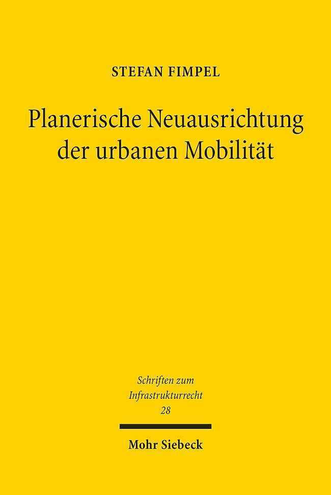 Planerische Neuausrichtung der urbanen Mobilität main product photo
