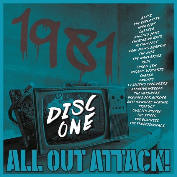 1981 - All Out Attack, 3 Audio-CD (Clamshell Box) main product photo