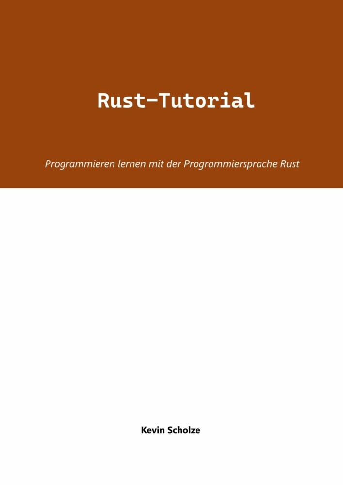 Rust-Tutorial main product photo