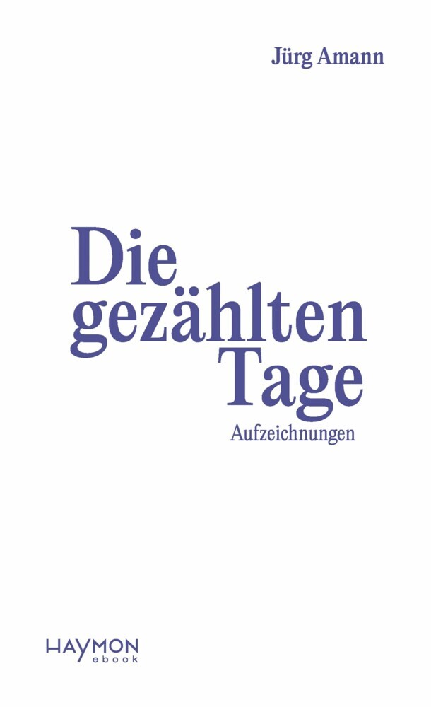 Die gezählten Tage main product photo