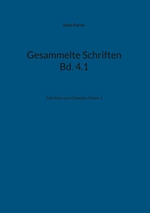 Gesammelte Schriften Bd. 4.1