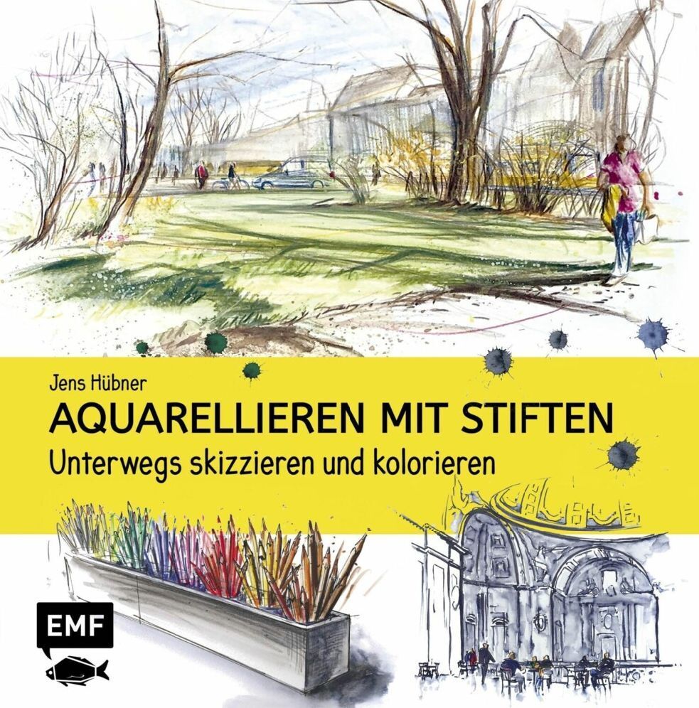 Aquarellieren mit Stiften main product photo