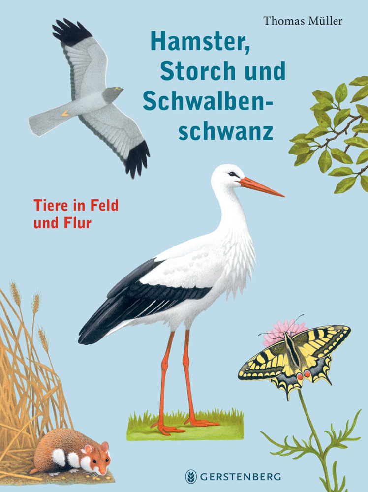 Hamster, Storch und Schwalbenschwanz main product photo