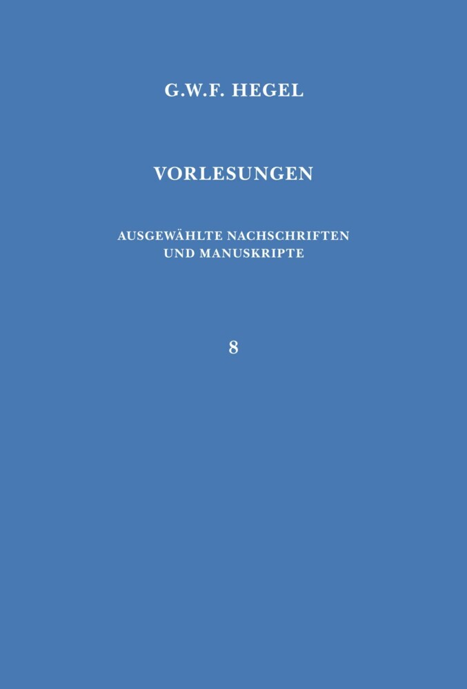 Vorlesungen über die Geschichte der Philosophie. Teil 3 main product photo