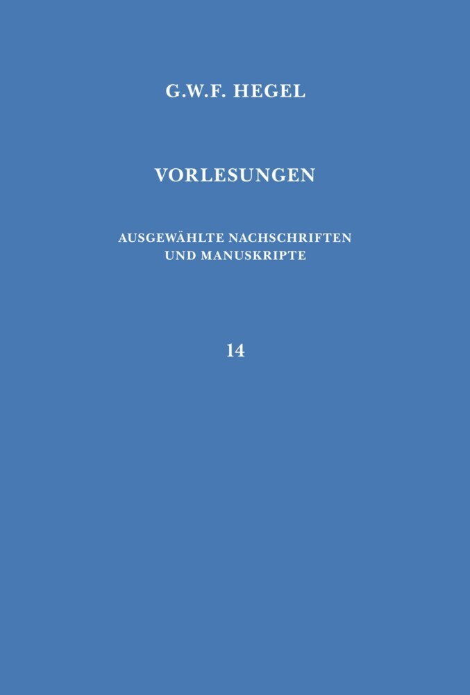 Vorlesungen über die Philosophie des Rechts main product photo