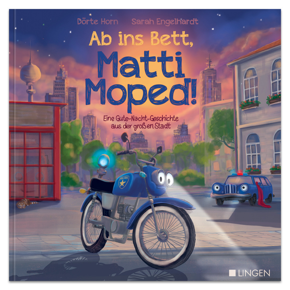 Ab ins Bett, Matti Moped! - Eine Gute-Nacht-Geschichte aus der großen Stadt main product photo