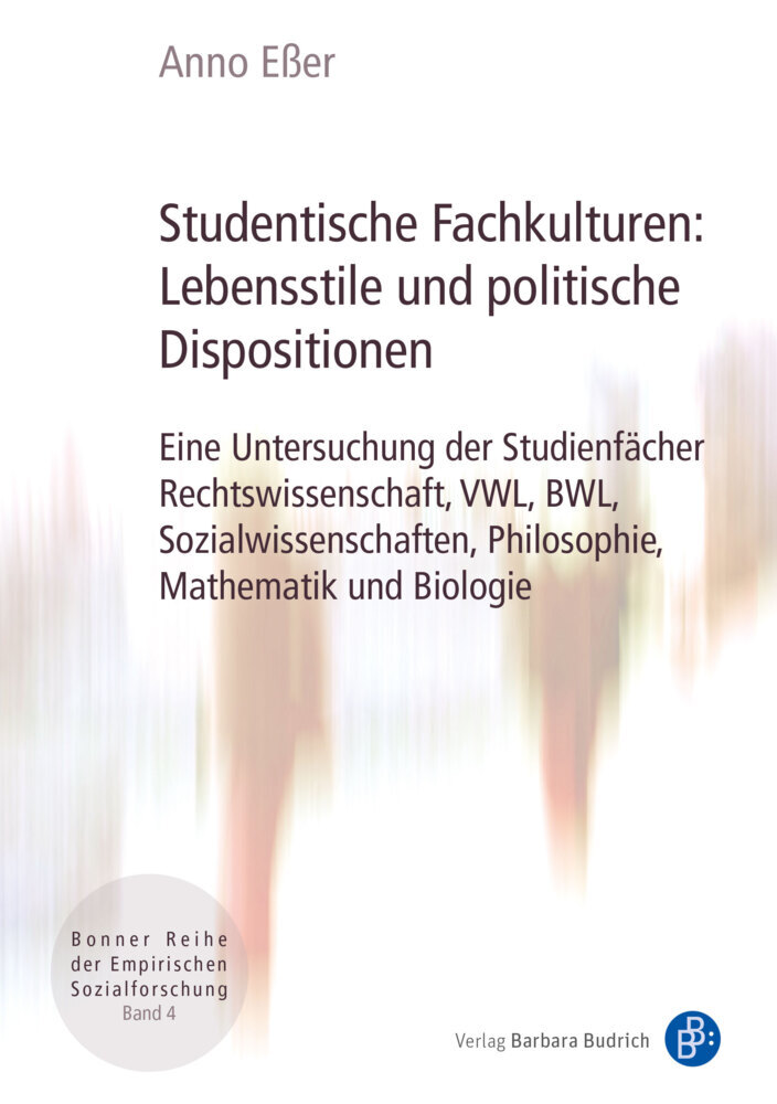 Studentische Fachkulturen: Lebensstile und politische Dispositionen main product photo