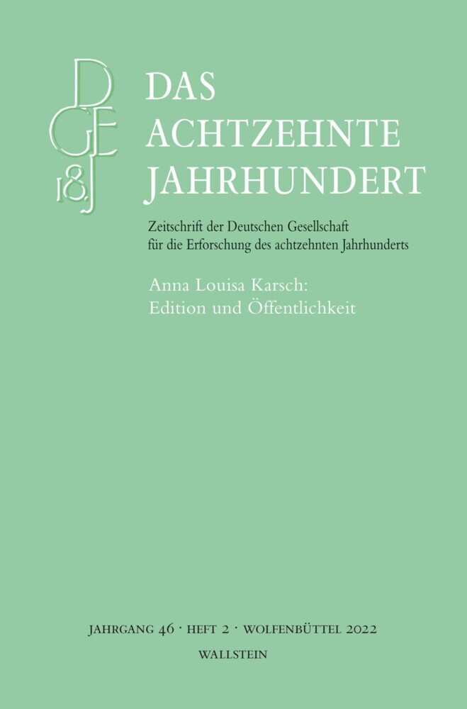 Das achtzehnte Jahrhundert 46/2 main product photo