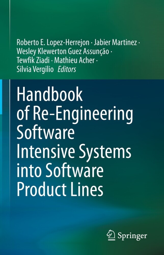 Handbook of Re-Engineering Software Intensive Systems into Software Product Lines main product photo