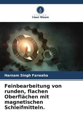 Feinbearbeitung von runden, flachen Oberflächen mit magnetisc...