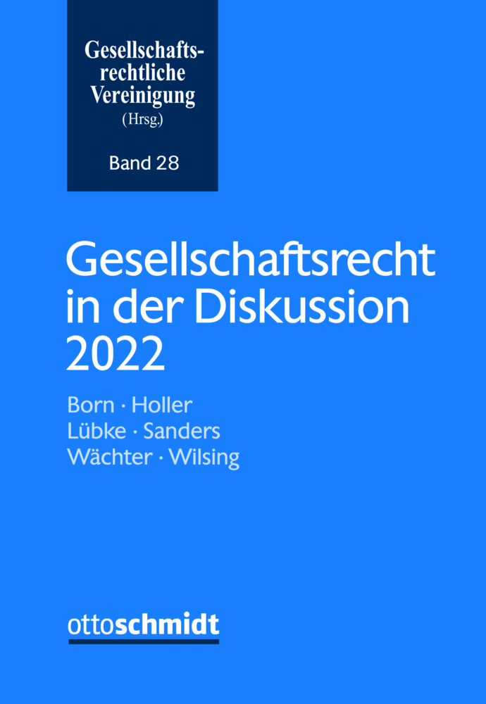 Gesellschaftsrecht in der Diskussion 2022 main product photo