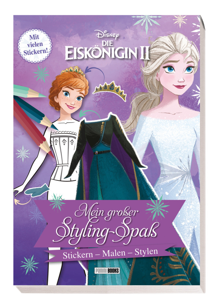 Disney Die Eiskönigin 2: Mein großer Styling-Spaß: Stickern, Malen, Stylen main product photo