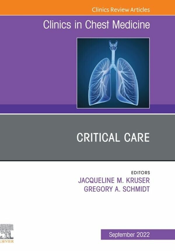 Critical Care , An Issue of Clinics in Chest Medicine, E-Book main product photo