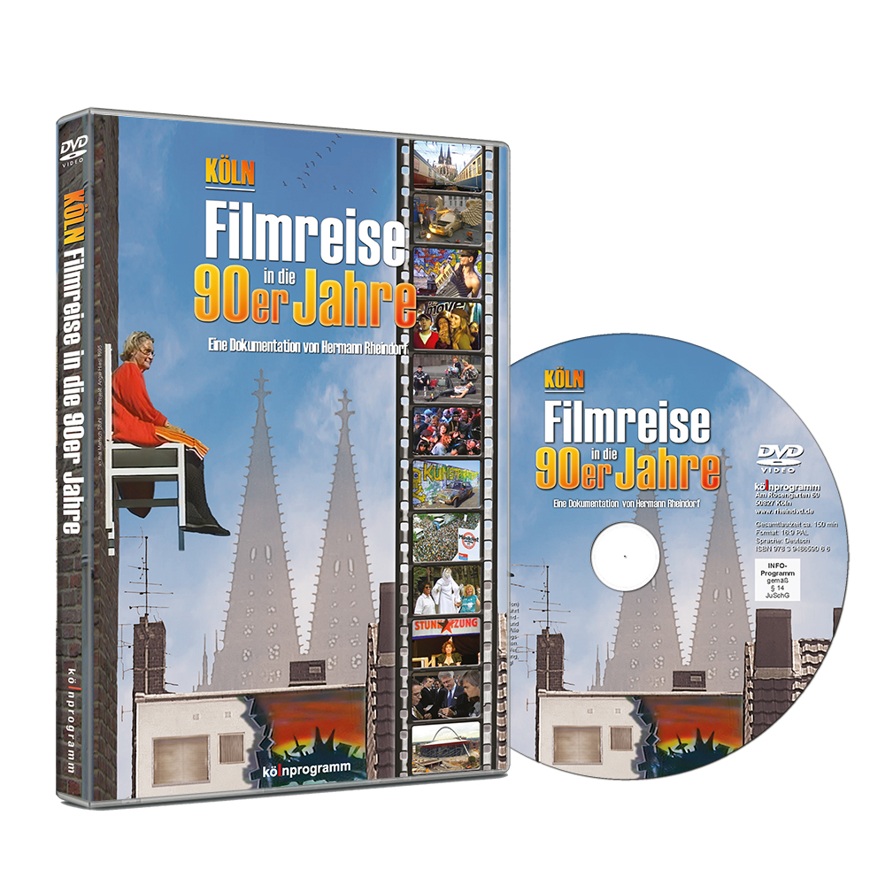 Köln: Filmreise in die 90er Jahre, DVD-Video main product photo