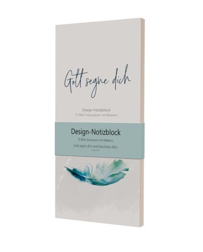 Notizblock "Gott segne dich" - klein main product photo