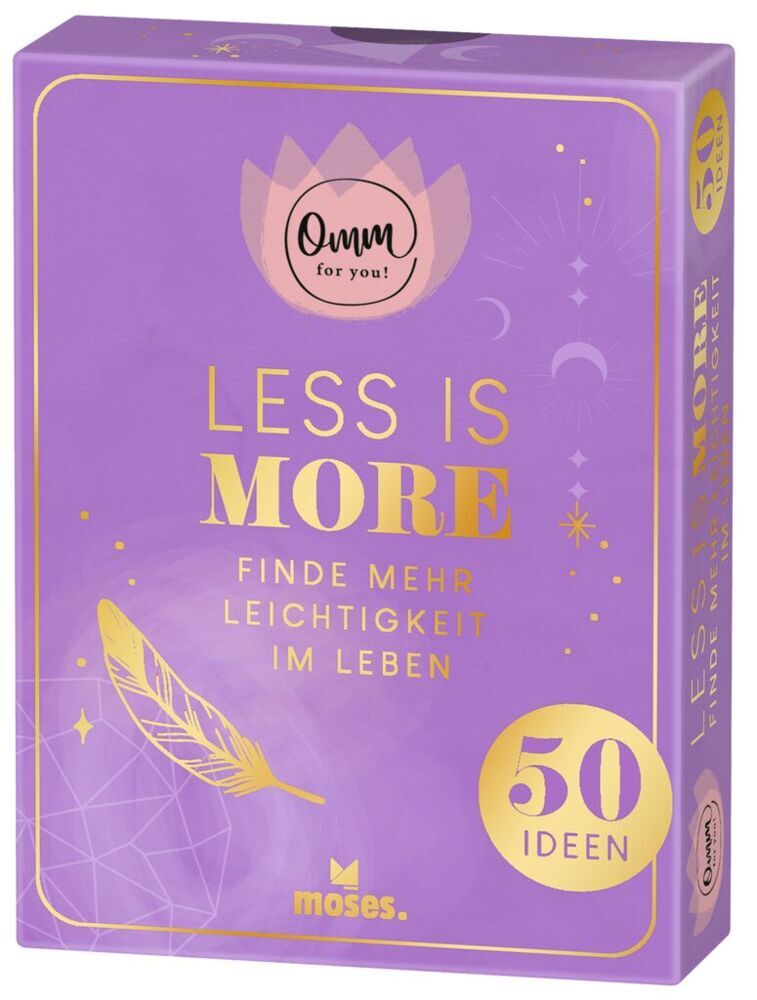 Omm for you Less is more main product photo