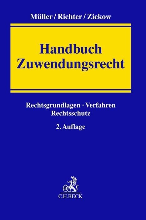 Handbuch Zuwendungsrecht main product photo