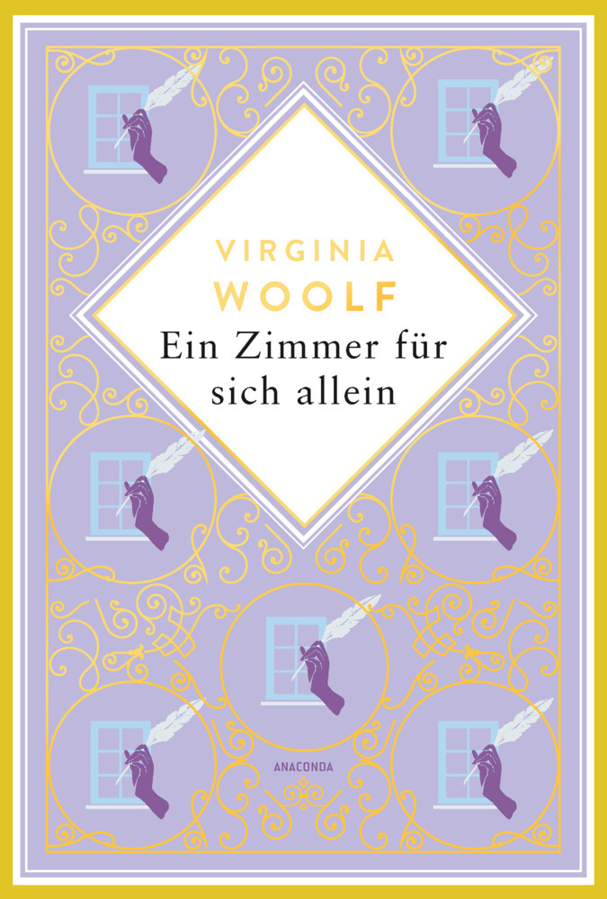 Virginia Woolf, Ein Zimmer für sich allein. Schmuckausgabe mit Goldprägung main product photo