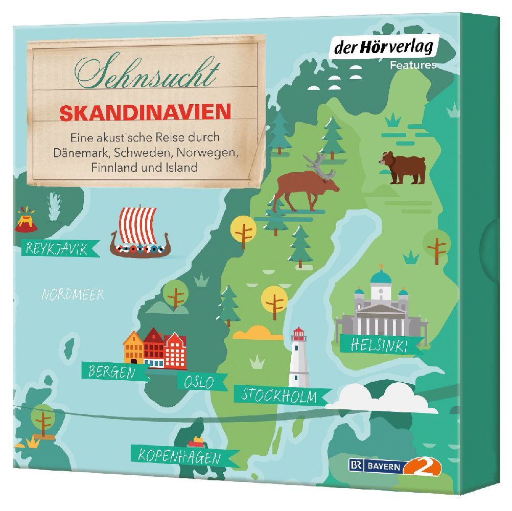 Sehnsucht Skandinavien, 5 Audio-CD main product photo