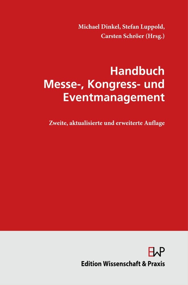 Handbuch Messe-, Kongress- und Eventmanagement main product photo