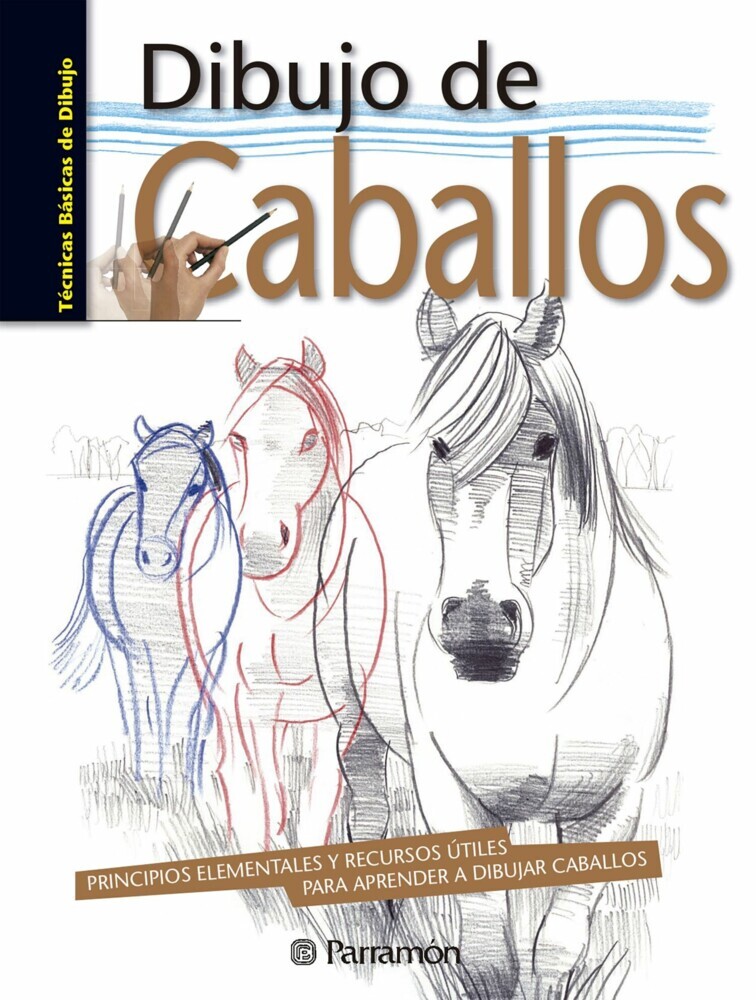 Técnicas básicas de dibujo. Dibujo de caballos main product photo