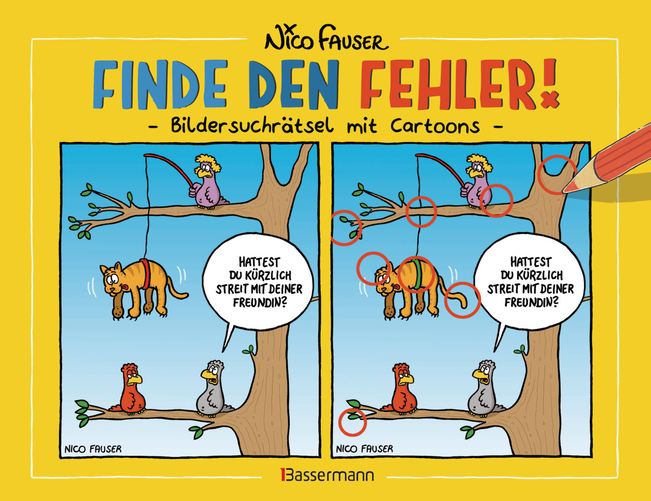 Finde den Fehler - Bildersuchrätsel mit Cartoons main product photo