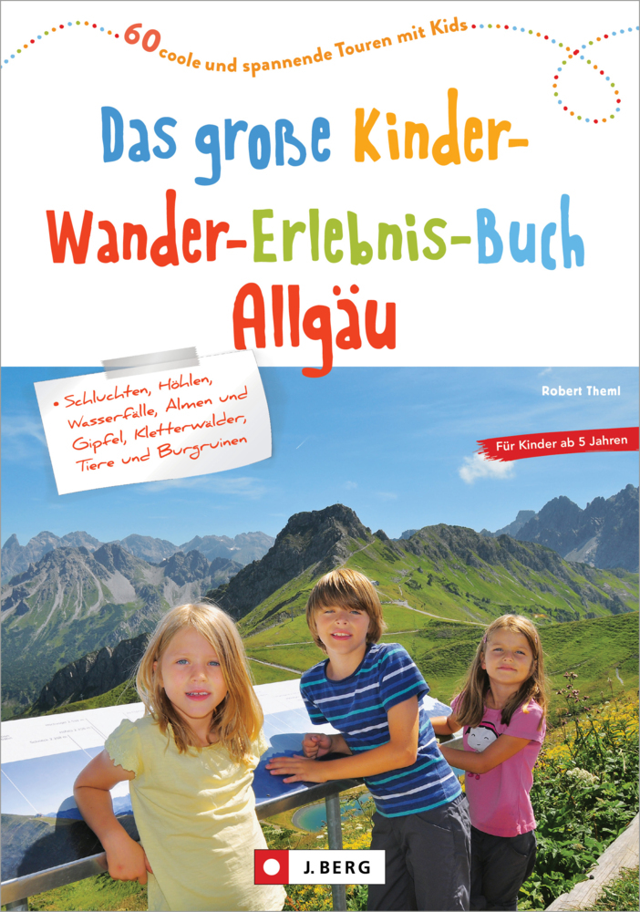Das große Kinder-Wander-Erlebnis-Buch Allgäu main product photo
