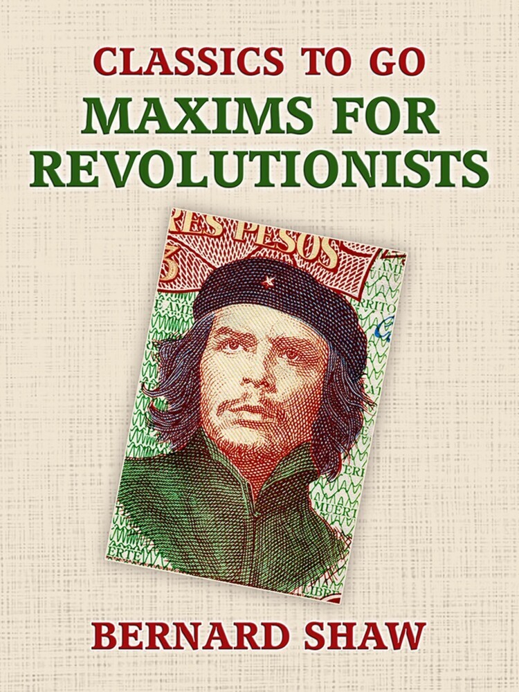 Maxims for Revolutionists main product photo
