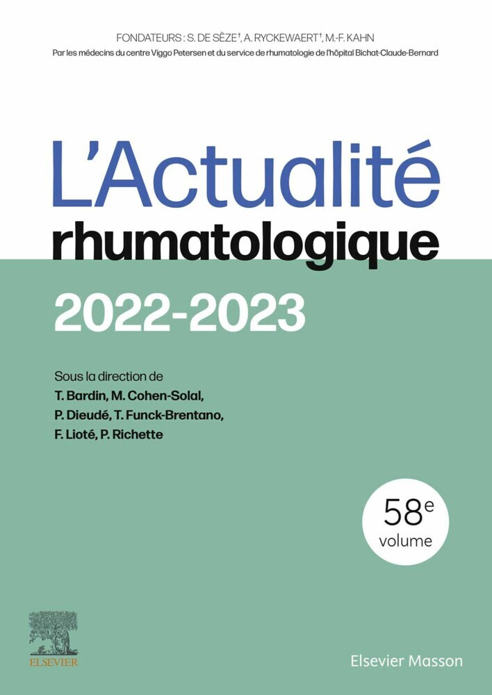 L'actualité rhumatologique 2022-2023 main product photo