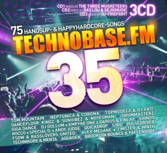TechnoBase.FM. Vol.35, 3 Audio-CD