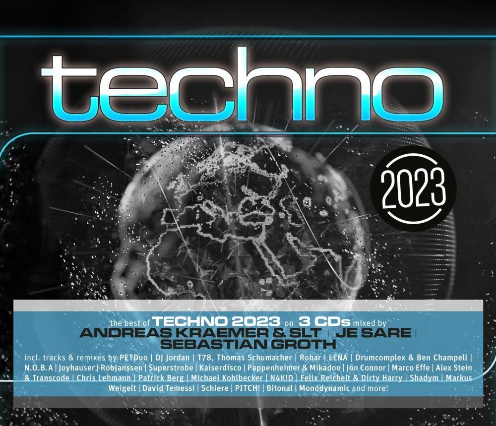 Techno 2023, 2 Audio-CD main product photo