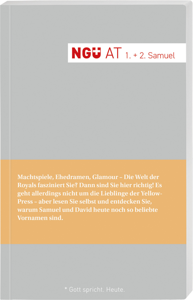 NGÜ.AT. Das erste und zweite Buch Samuel main product photo