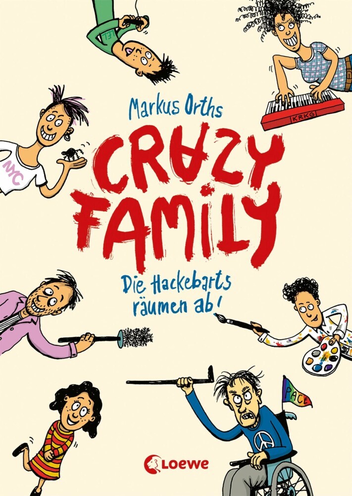 Crazy Family (Band 1) - Die Hackebarts räumen ab! main product photo