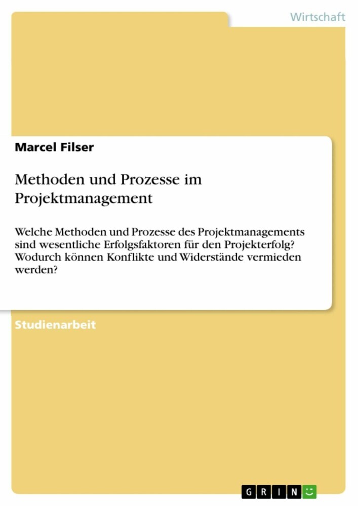 Methoden und Prozesse im Projektmanagement main product photo