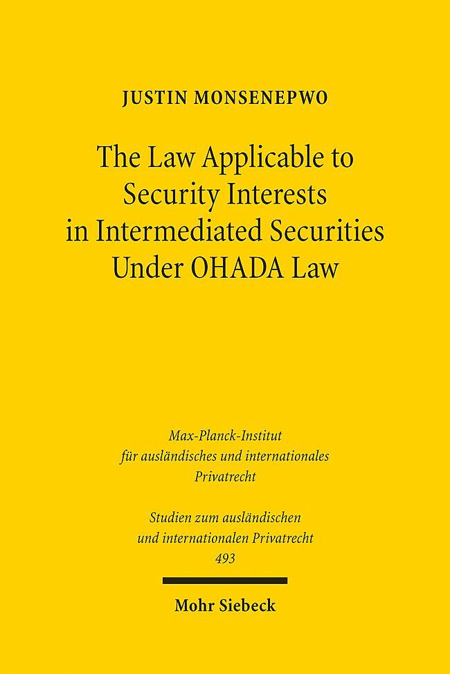 The Law Applicable to Security Interests in Intermediated Securities Under OHADA Law main product photo