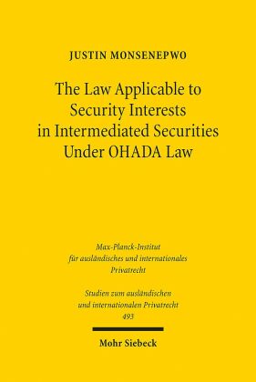 The Law Applicable to Security Interests in Intermediated Securities Under OHADA Law