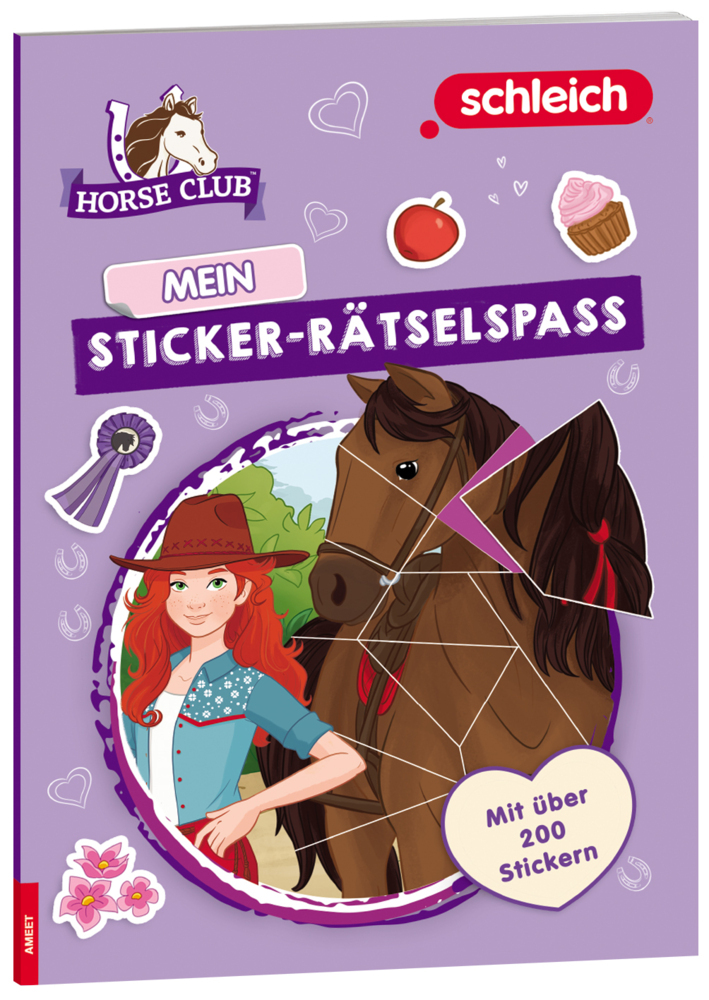 schleich® Horse Club(TM) - Mein Sticker-Rätselspaß, m. 1 Beilage main product photo