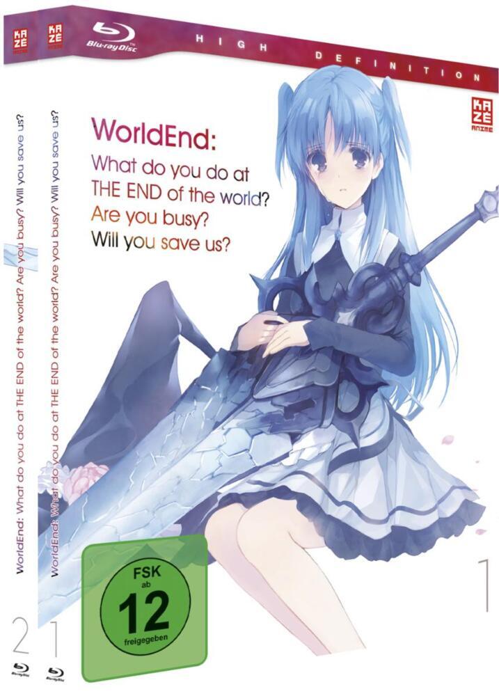 WorldEnd: What do you do at the end of the world? Are you busy? Will you save us? - Gesamtausgabe. Vol.1-2, 2 Blu-ray main product photo