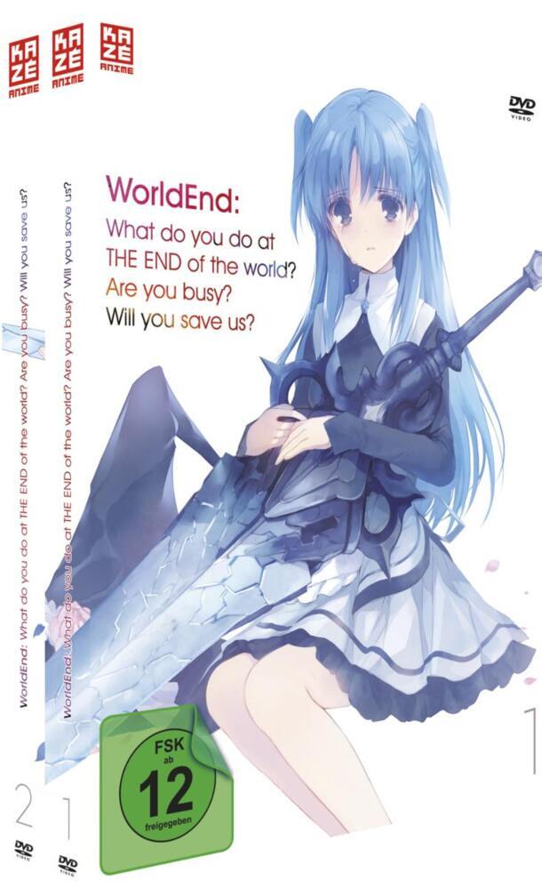 WorldEnd: What do you do at the end of the world? Are you busy? Will you save us? - Gesamtausgabe. Vol.1-2, 2 DVD main product photo