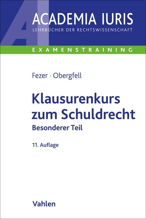Klausurenkurs zum Schuldrecht Besonderer Teil main product photo