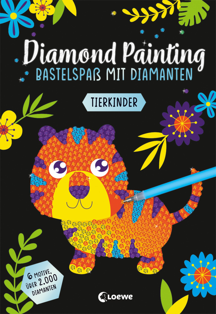Diamond Painting - Bastelspaß mit Diamanten - Tierkinder main product photo