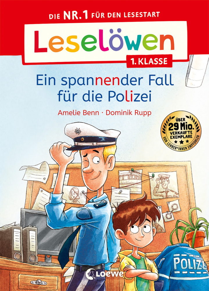 Leselöwen 1. Klasse - Ein spannender Fall für die Polizei main product photo