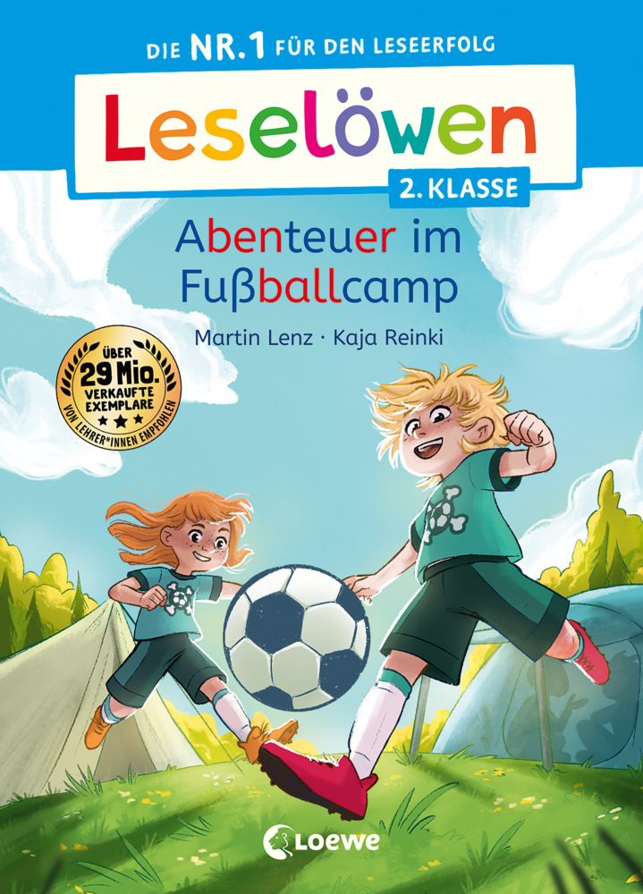 Leselöwen 2. Klasse - Abenteuer im Fußballcamp main product photo