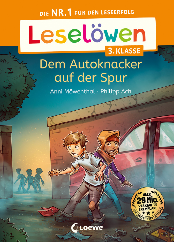 Leselöwen 3. Klasse - Dem Autoknacker auf der Spur main product photo