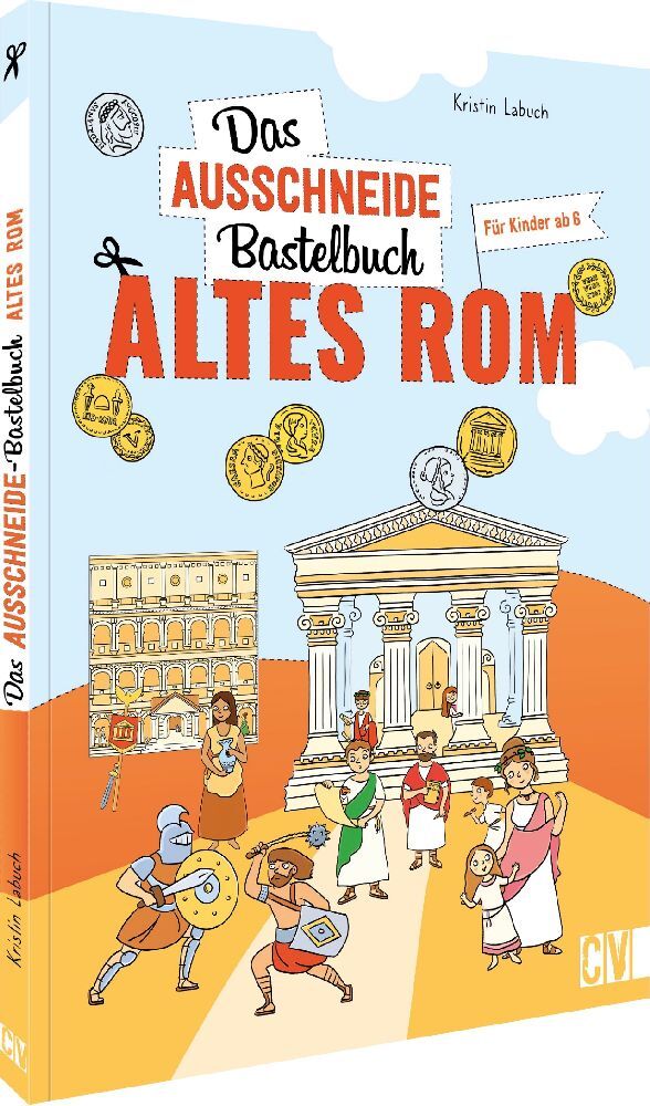 Das Ausschneide-Bastelbuch Altes Rom main product photo
