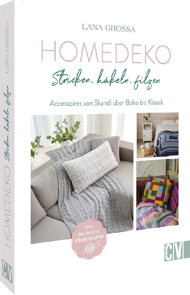 Home-Deko: stricken, häkeln, filzen main product photo