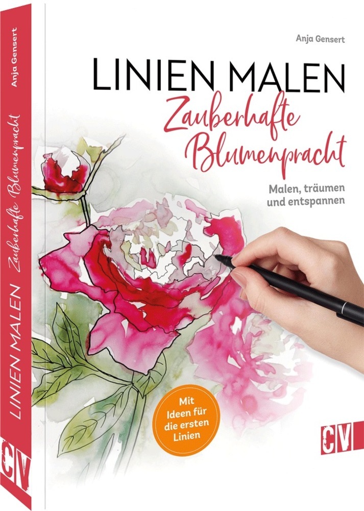 Linien malen - Zauberhafte Blumenpracht main product photo